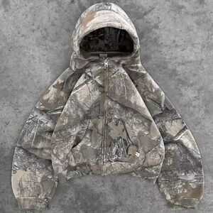 Camouflage Hooded Jacket